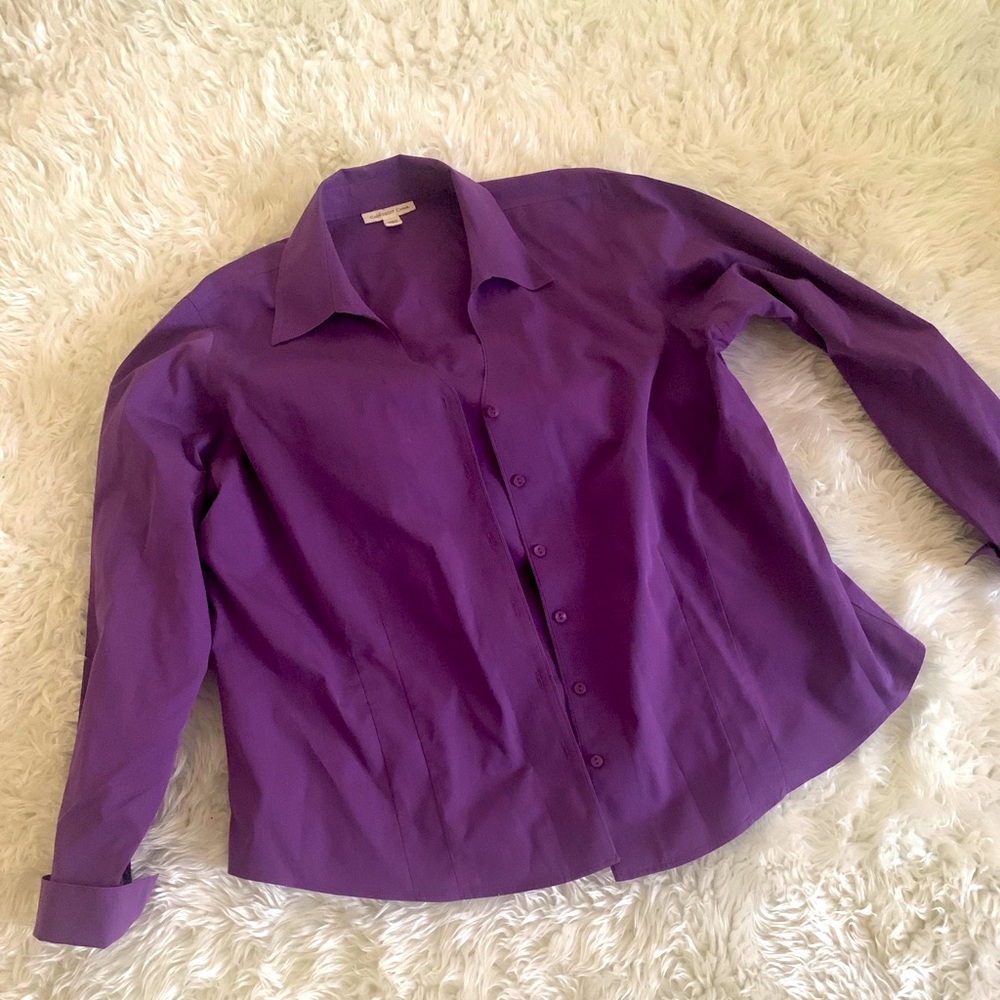 Vibrant Violet Dress Shirt